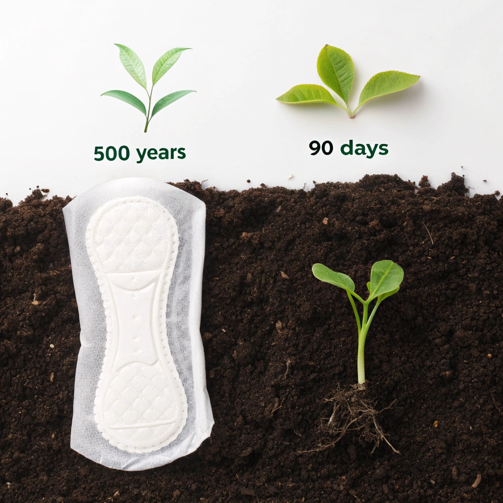 The Eco-Conscious Period Toolkit: Why 90-Day Biodegradable Pads Matter