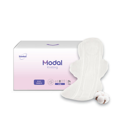 Large Natural Silk Day Pads