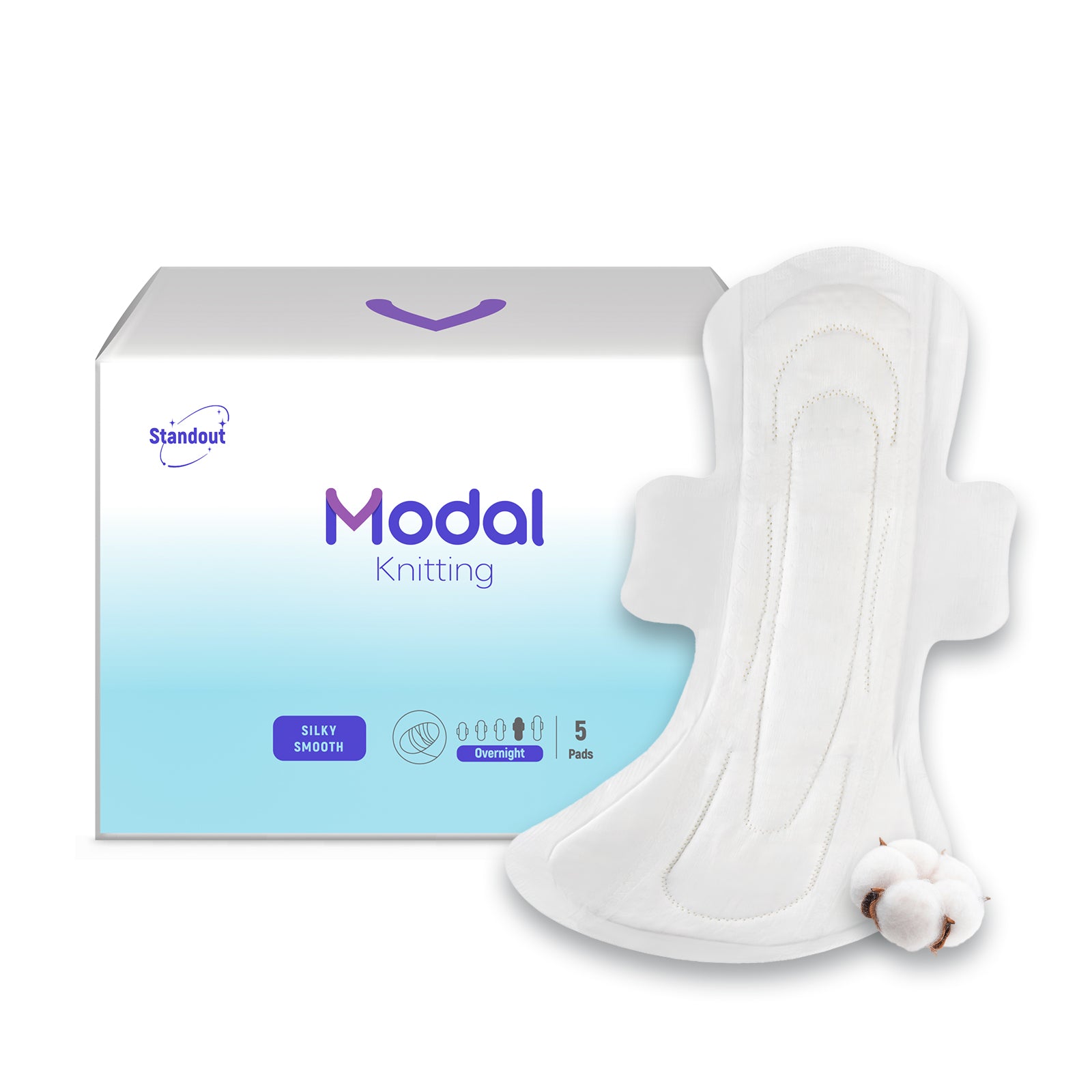 Overnight Natural Silk Night Pads
